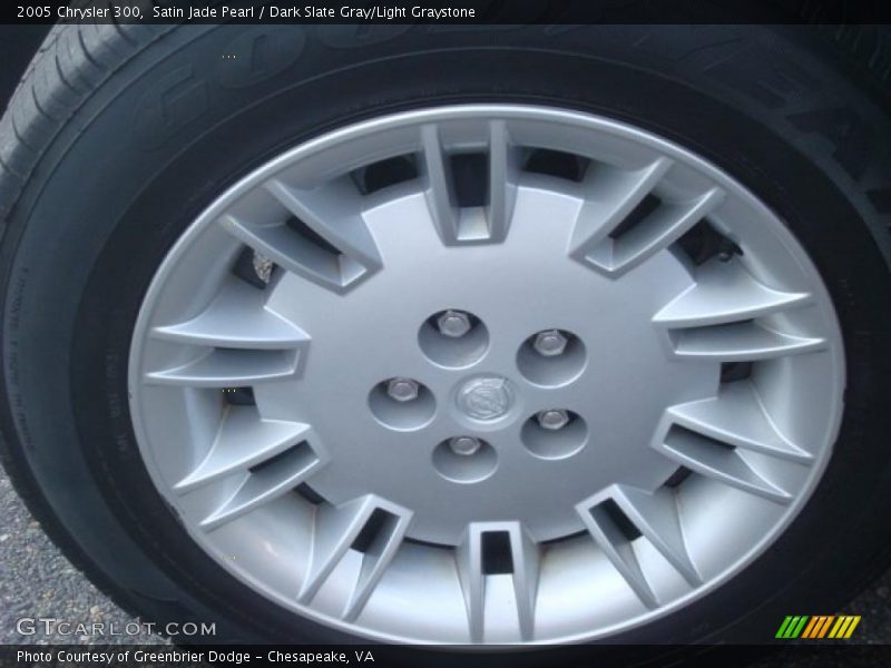 Satin Jade Pearl / Dark Slate Gray/Light Graystone 2005 Chrysler 300
