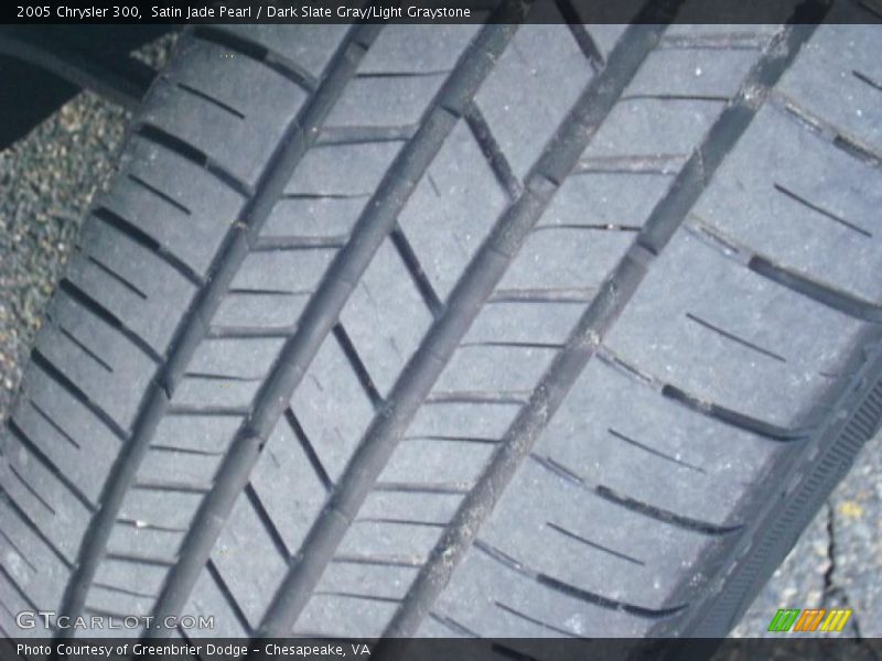 Satin Jade Pearl / Dark Slate Gray/Light Graystone 2005 Chrysler 300
