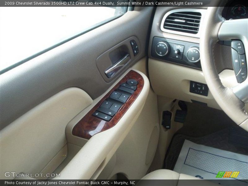 Summit White / Dark Cashmere/Light Cashmere 2009 Chevrolet Silverado 3500HD LTZ Crew Cab 4x4 Dually