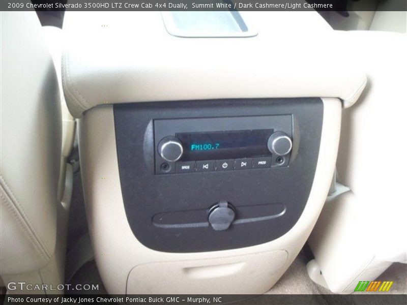 Summit White / Dark Cashmere/Light Cashmere 2009 Chevrolet Silverado 3500HD LTZ Crew Cab 4x4 Dually