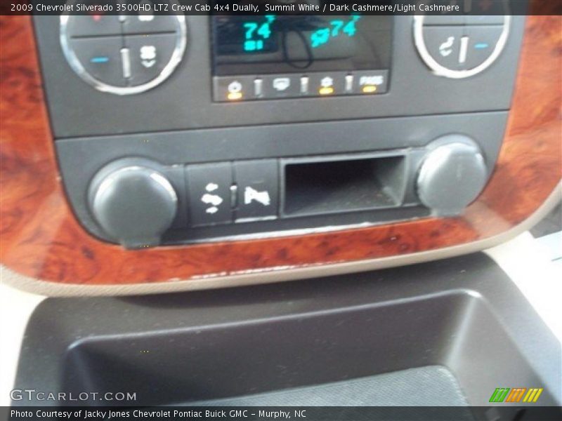 Summit White / Dark Cashmere/Light Cashmere 2009 Chevrolet Silverado 3500HD LTZ Crew Cab 4x4 Dually