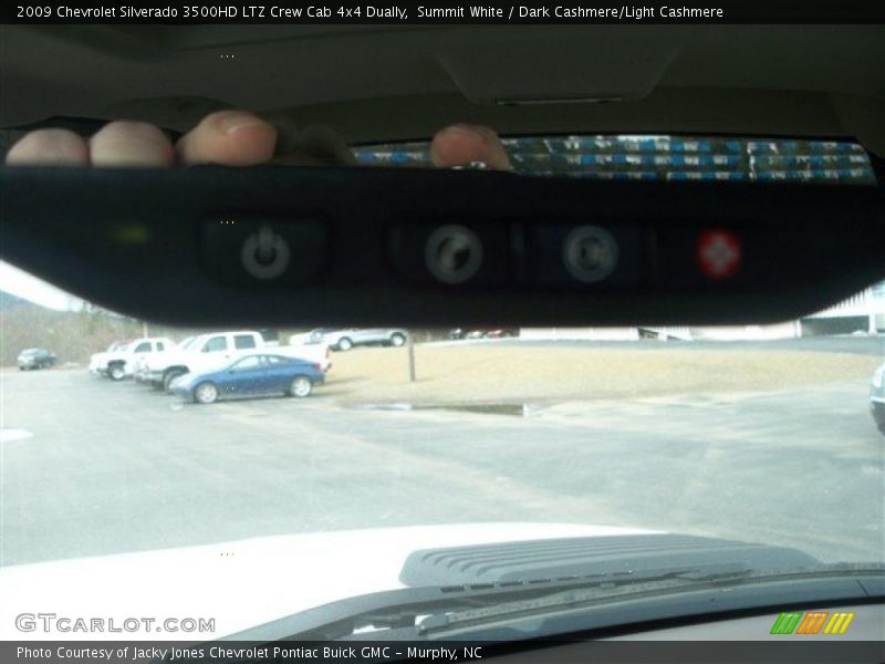 Summit White / Dark Cashmere/Light Cashmere 2009 Chevrolet Silverado 3500HD LTZ Crew Cab 4x4 Dually