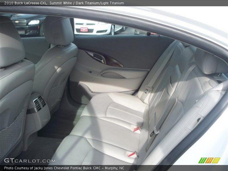 Summit White / Dark Titanium/Light Titanium 2010 Buick LaCrosse CXL