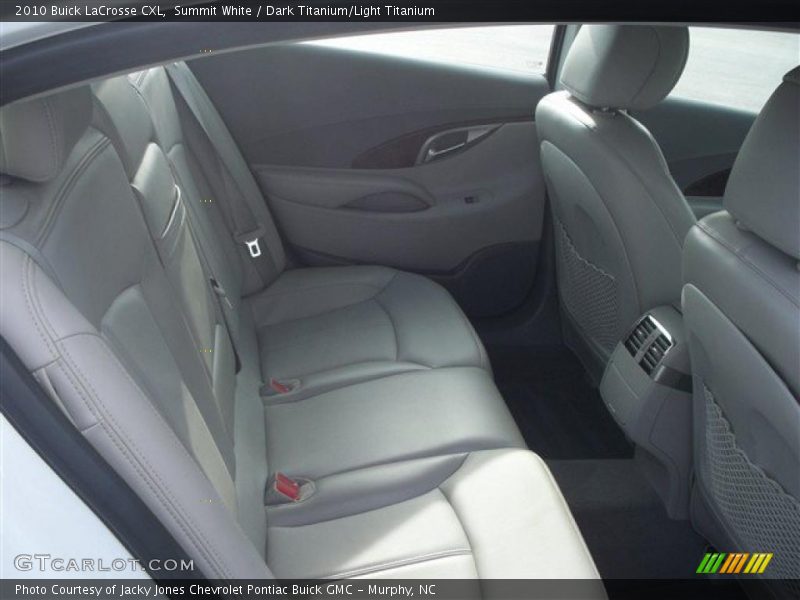 Summit White / Dark Titanium/Light Titanium 2010 Buick LaCrosse CXL