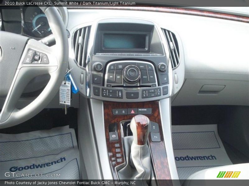 Summit White / Dark Titanium/Light Titanium 2010 Buick LaCrosse CXL