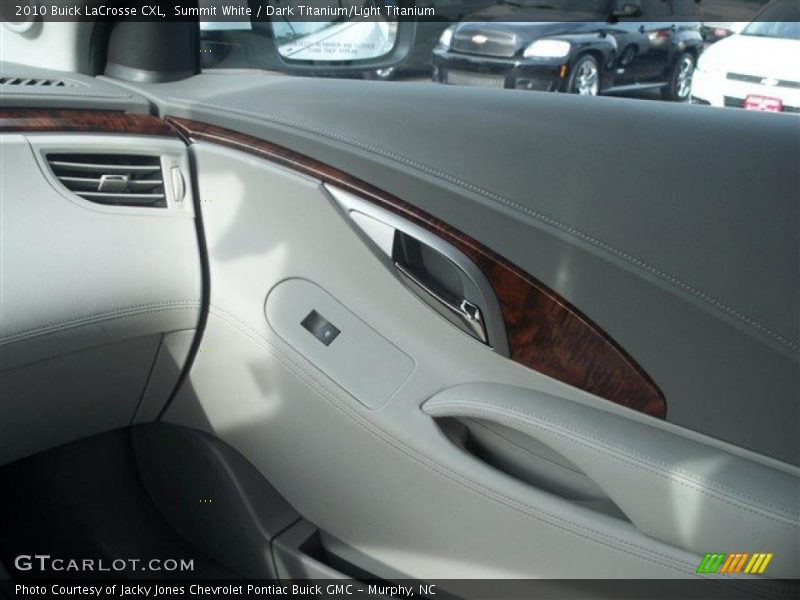 Summit White / Dark Titanium/Light Titanium 2010 Buick LaCrosse CXL