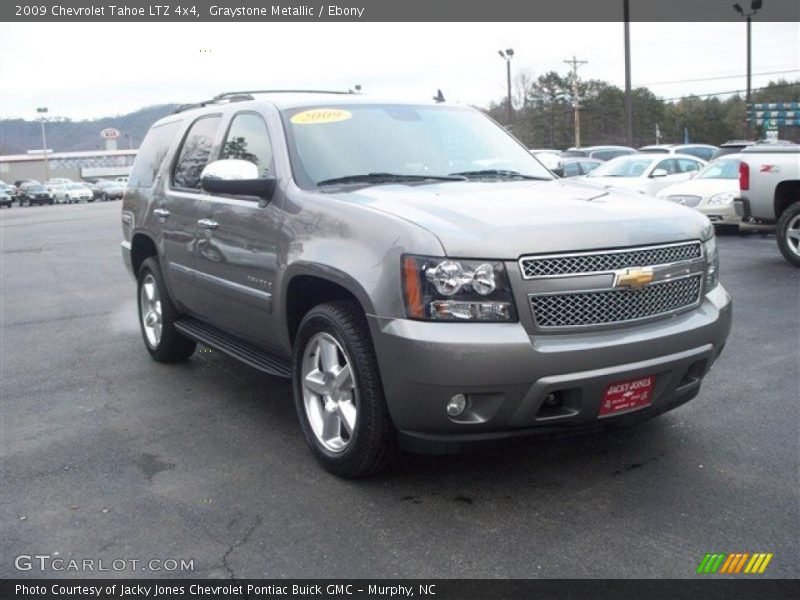 Graystone Metallic / Ebony 2009 Chevrolet Tahoe LTZ 4x4