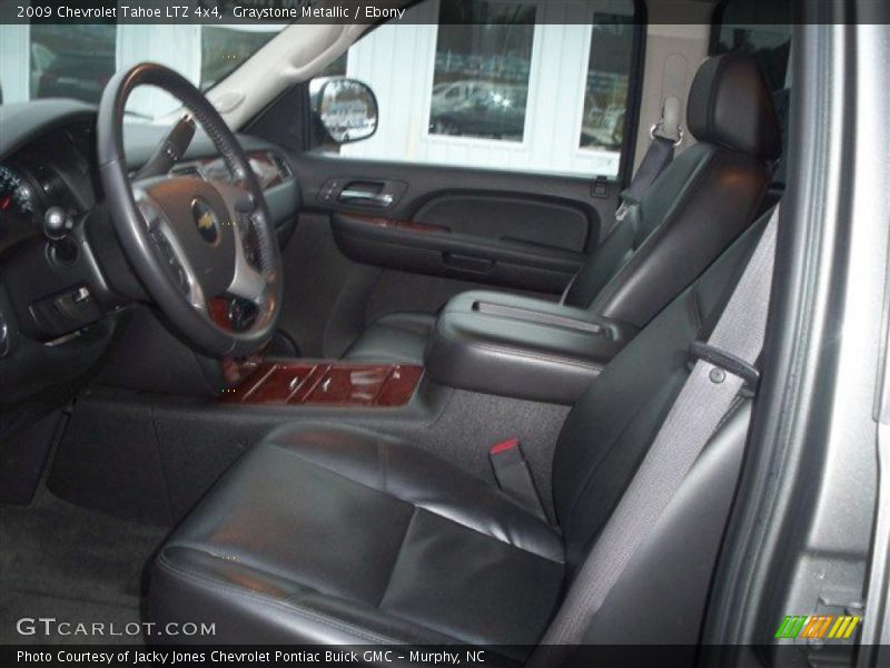 Graystone Metallic / Ebony 2009 Chevrolet Tahoe LTZ 4x4