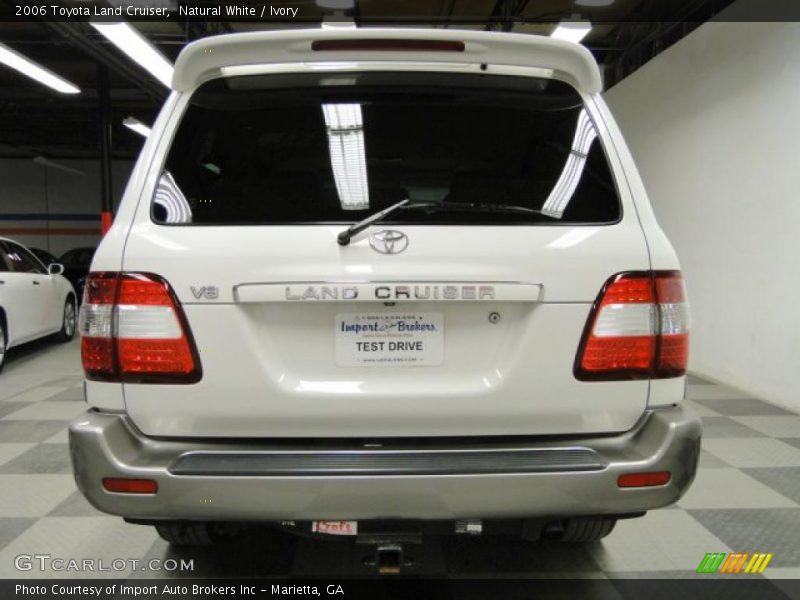 Natural White / Ivory 2006 Toyota Land Cruiser