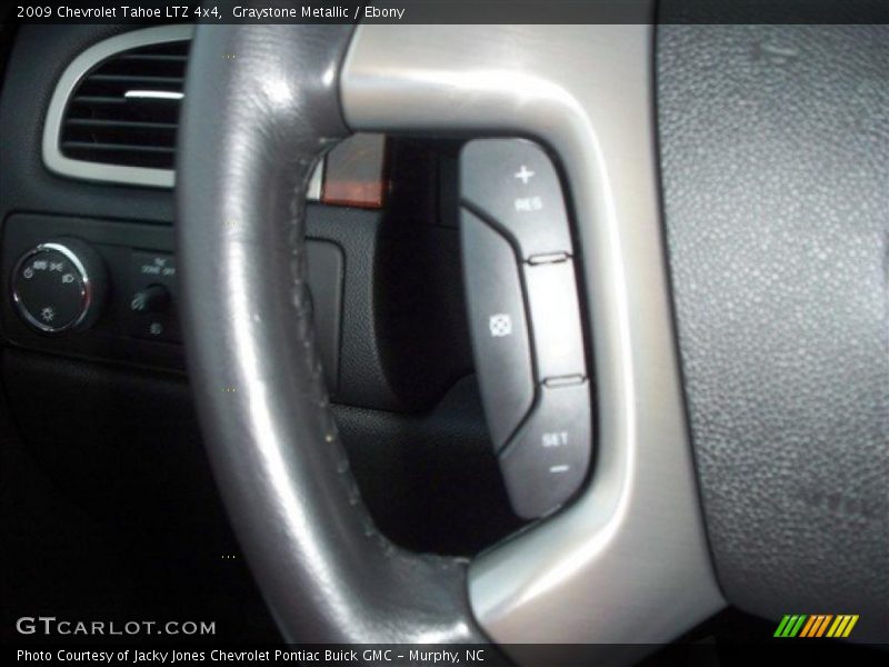 Graystone Metallic / Ebony 2009 Chevrolet Tahoe LTZ 4x4