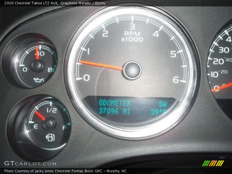 Graystone Metallic / Ebony 2009 Chevrolet Tahoe LTZ 4x4