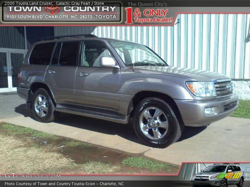 Galactic Gray Pearl / Stone 2006 Toyota Land Cruiser