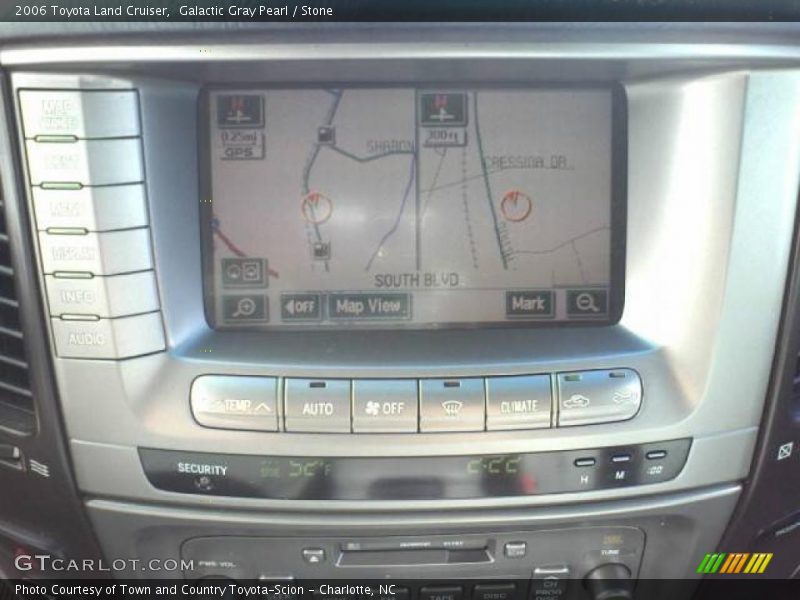 Navigation of 2006 Land Cruiser 