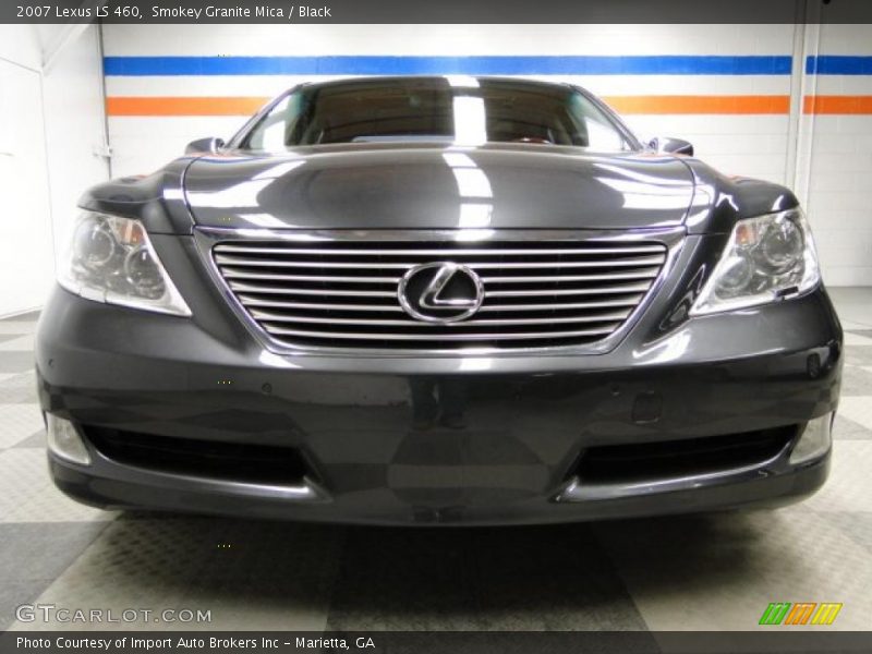Smokey Granite Mica / Black 2007 Lexus LS 460