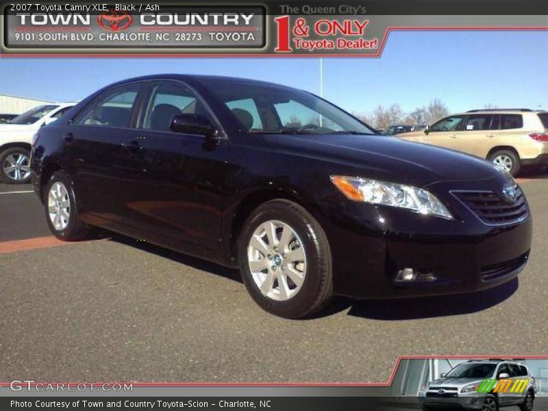 Black / Ash 2007 Toyota Camry XLE