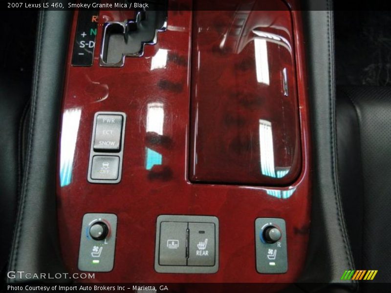 Smokey Granite Mica / Black 2007 Lexus LS 460