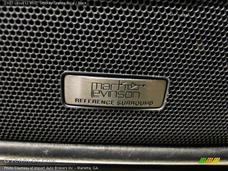 Smokey Granite Mica / Black 2007 Lexus LS 460
