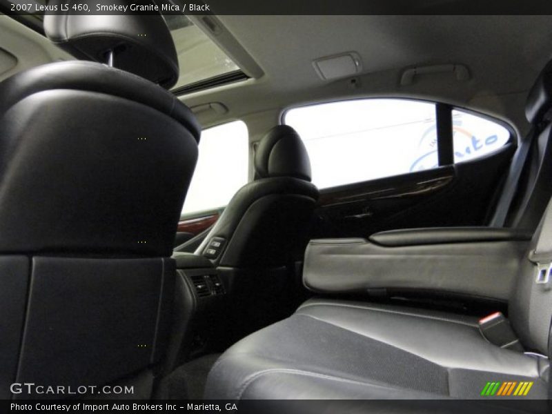 Smokey Granite Mica / Black 2007 Lexus LS 460