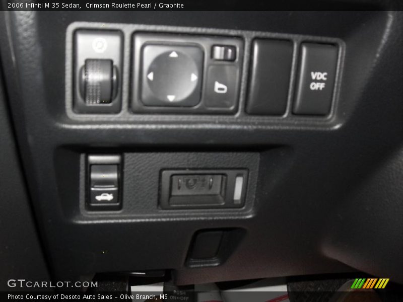 Crimson Roulette Pearl / Graphite 2006 Infiniti M 35 Sedan