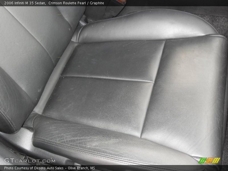 Crimson Roulette Pearl / Graphite 2006 Infiniti M 35 Sedan