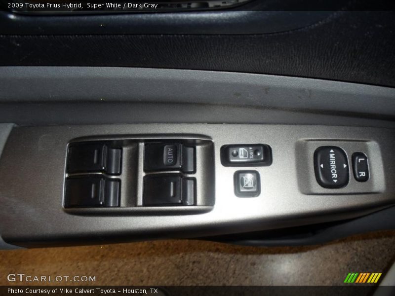 Super White / Dark Gray 2009 Toyota Prius Hybrid