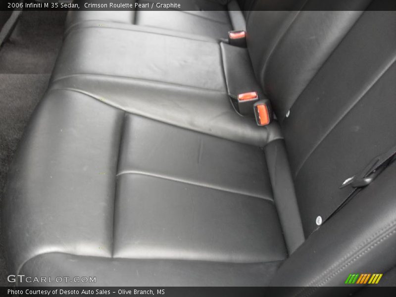 Crimson Roulette Pearl / Graphite 2006 Infiniti M 35 Sedan