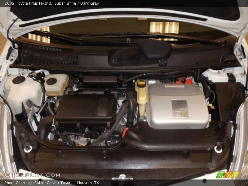 Super White / Dark Gray 2009 Toyota Prius Hybrid
