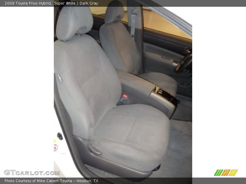 Super White / Dark Gray 2009 Toyota Prius Hybrid