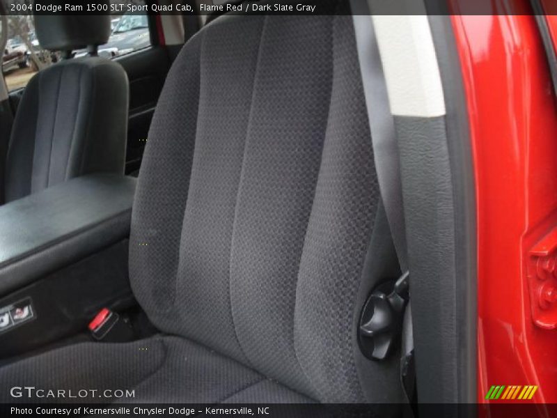 Flame Red / Dark Slate Gray 2004 Dodge Ram 1500 SLT Sport Quad Cab