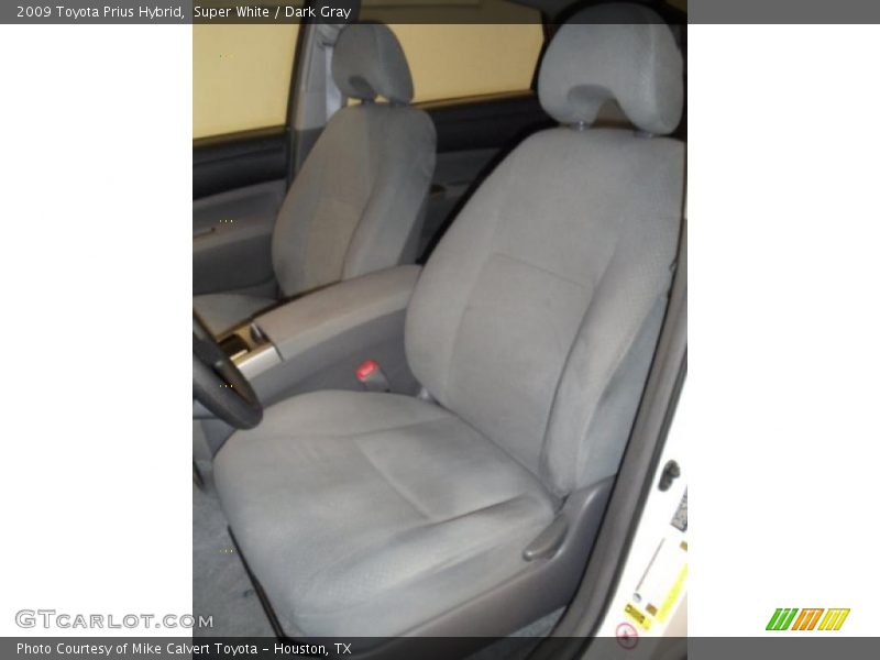 Super White / Dark Gray 2009 Toyota Prius Hybrid