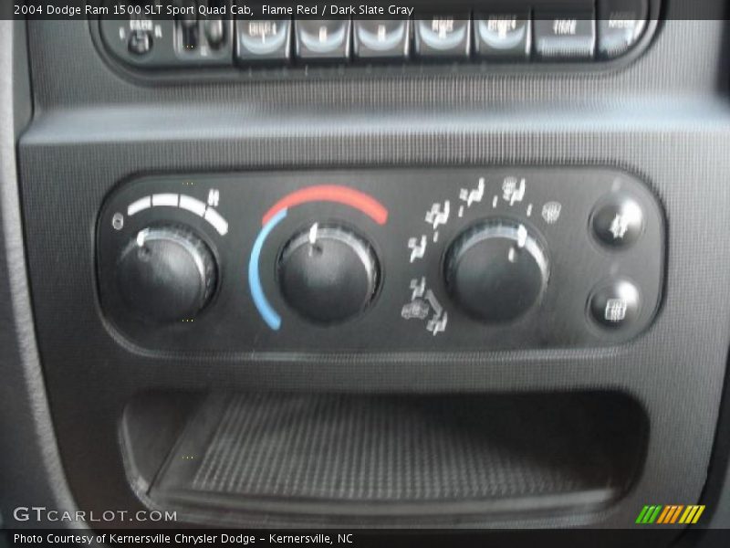 Flame Red / Dark Slate Gray 2004 Dodge Ram 1500 SLT Sport Quad Cab