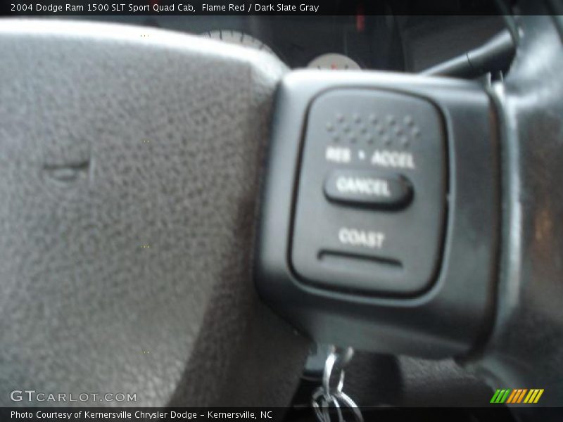 Flame Red / Dark Slate Gray 2004 Dodge Ram 1500 SLT Sport Quad Cab