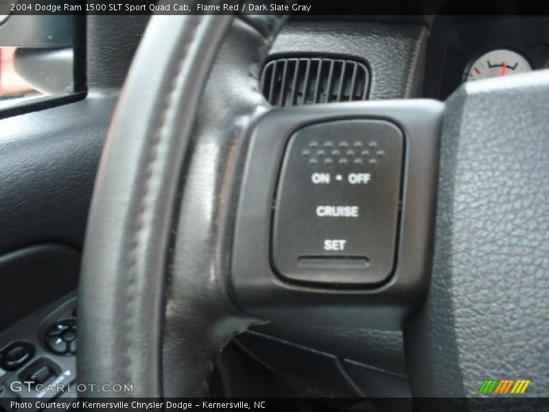 Flame Red / Dark Slate Gray 2004 Dodge Ram 1500 SLT Sport Quad Cab