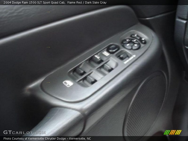 Flame Red / Dark Slate Gray 2004 Dodge Ram 1500 SLT Sport Quad Cab