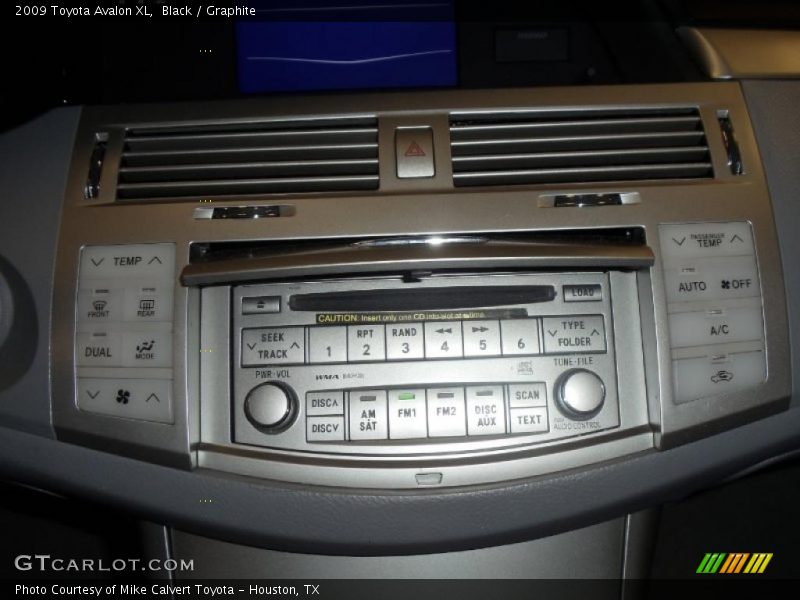 Black / Graphite 2009 Toyota Avalon XL