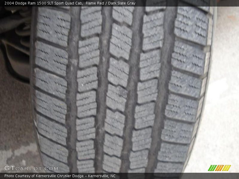 Flame Red / Dark Slate Gray 2004 Dodge Ram 1500 SLT Sport Quad Cab