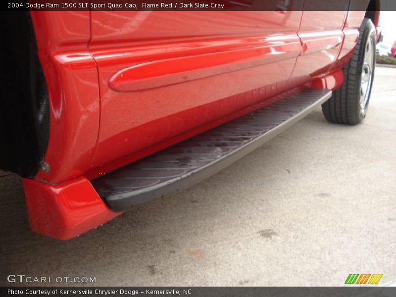 Flame Red / Dark Slate Gray 2004 Dodge Ram 1500 SLT Sport Quad Cab