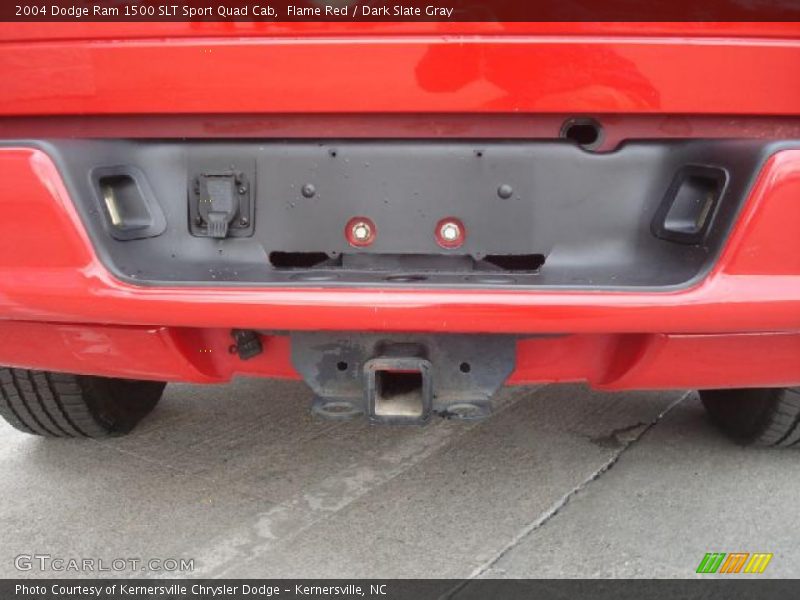 Flame Red / Dark Slate Gray 2004 Dodge Ram 1500 SLT Sport Quad Cab