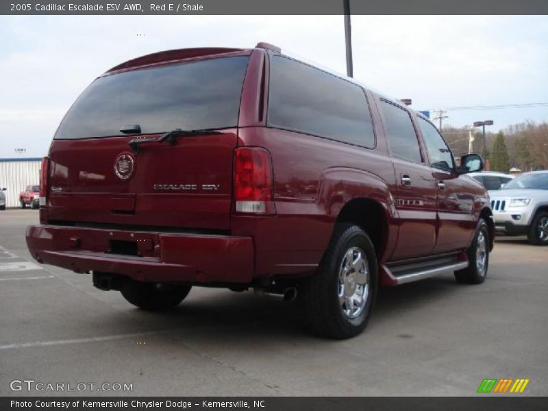 Red E / Shale 2005 Cadillac Escalade ESV AWD