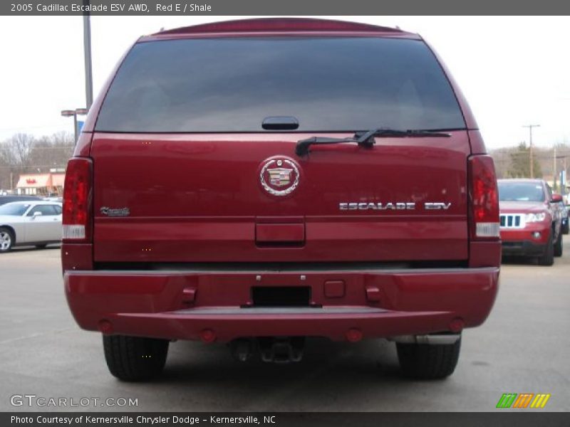 Red E / Shale 2005 Cadillac Escalade ESV AWD