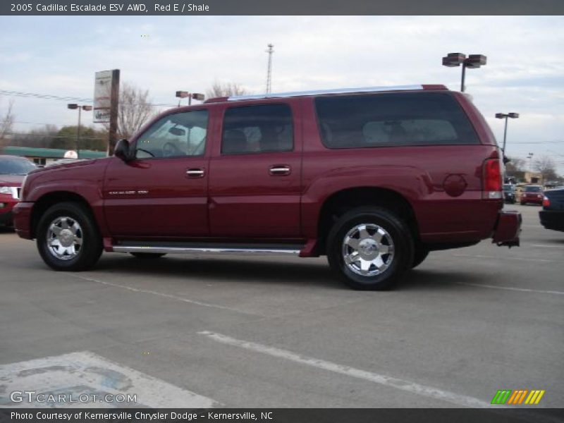 Red E / Shale 2005 Cadillac Escalade ESV AWD