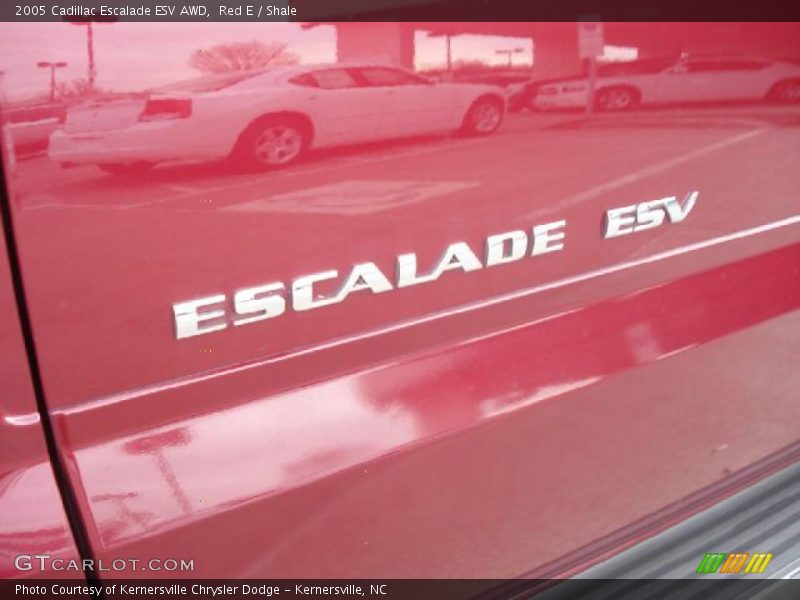 Red E / Shale 2005 Cadillac Escalade ESV AWD