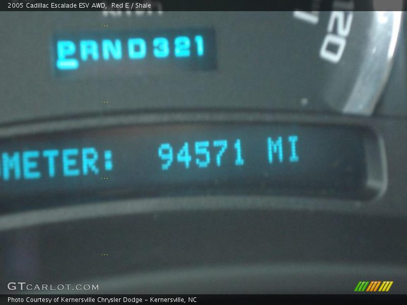 Red E / Shale 2005 Cadillac Escalade ESV AWD