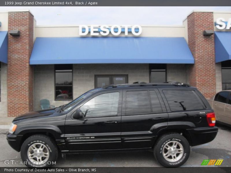 Black / Agate 1999 Jeep Grand Cherokee Limited 4x4
