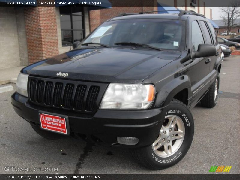 Black / Agate 1999 Jeep Grand Cherokee Limited 4x4