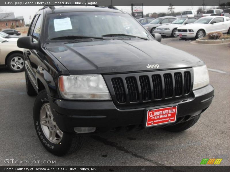 Black / Agate 1999 Jeep Grand Cherokee Limited 4x4