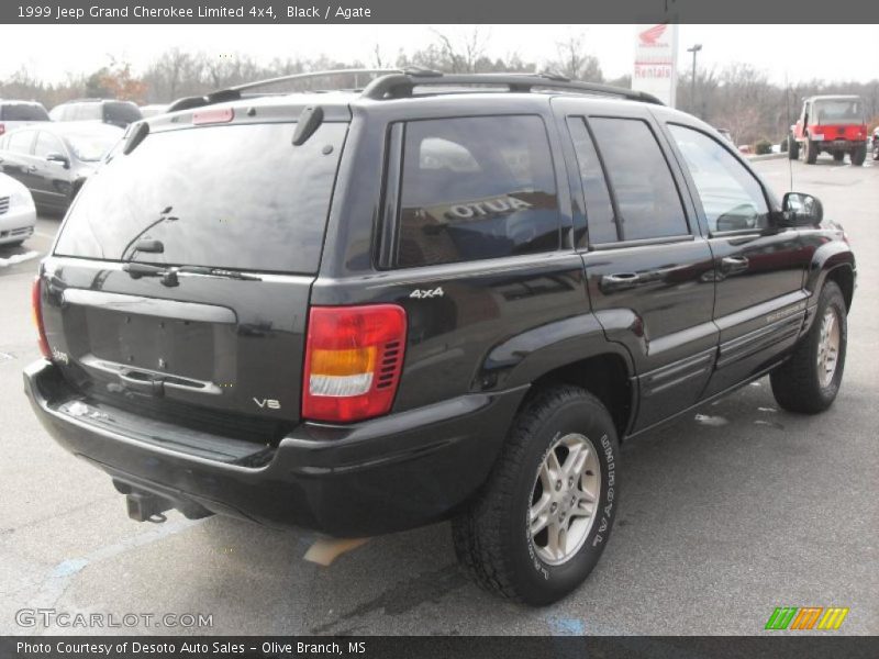 Black / Agate 1999 Jeep Grand Cherokee Limited 4x4