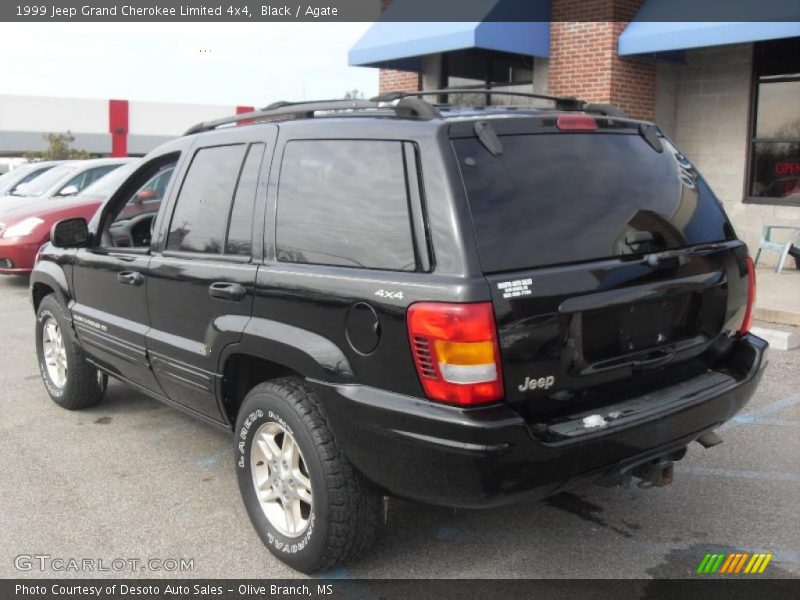 Black / Agate 1999 Jeep Grand Cherokee Limited 4x4