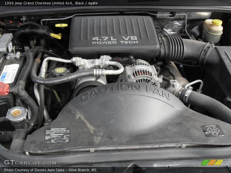Black / Agate 1999 Jeep Grand Cherokee Limited 4x4