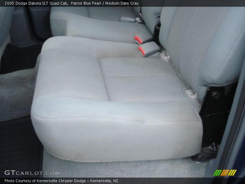 Patriot Blue Pearl / Medium Slate Gray 2005 Dodge Dakota SLT Quad Cab
